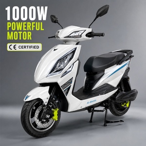 สกู๊ตเตอร์ไร้แปรงถ่านกำลังสูง 1000 วัตต์ ความเร็ว 45 กม./ชม. โมเพดสปอร์ต ระบบสตาร์ทแบบไร้กุญแจ NFC อัจฉริยะ เบรกดิสก์คู่ มอเตอร์ไซค์เคลื่อนที่สะดวก ประสิทธิภาพสูง - Product Image 1