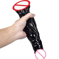 Juguetes Sexuales Realistas Arnés con Pene Artificial El Dildo Más Grande Pene de Piel de Cerdo con Prepucio Dildo Líquido Realista
