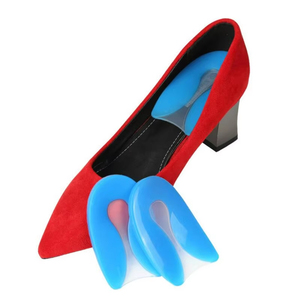 Protector de Talón en Forma de U de Gel de Silicona, Almohadillas para el Talón y Plantilla para Aliviar el Dolor de Fascitis Plantar y Espolón Calcáneo para Hombres y Mujeres - Product Image 4