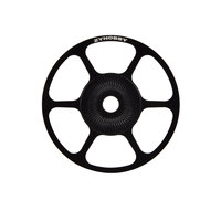 Hélice de Fibra de Carbono Premium de 2.75 Pulgadas (94.5mm) para Avión RC, Cono de Nariz con Orificio Central de 8mm y Placa de Montaje