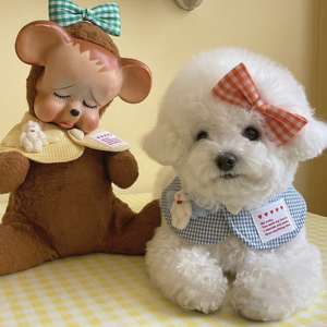 Nuevo del fabricante: Capa para perro con lazo, Babero para mascotas, Toalla triangular para la saliva del perro, Accesorios para mascotas - Product Image 5
