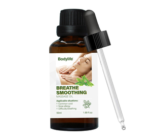 50ml d'<span class=keywords><strong>huile</strong></span> <span class=keywords><strong>essentielle</strong></span> respirante lissante pour le massage du corps favorise une respiration lisse et soulage la congestion nasale - Product Image 1