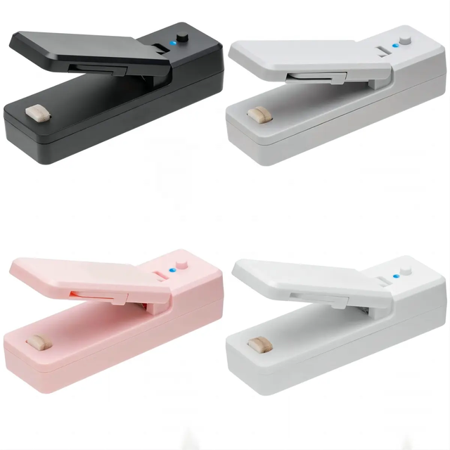 Hot Sale Household Portable Heat Seal Machine Snacks Portable Heat Sealer Manual USB Charging Mini Heat Bag Sealing Machine