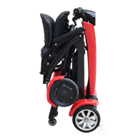 Scooter électrique pliable puissant, quadricycle de mobilité, scooter auto-pliant pour personnes âgées, scooter pour handicapés