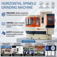 Machine de rectification de surface à table rotative CNC pour le travail de haute précision des plaques de friction, des anneaux de roulement et des disques de soupape