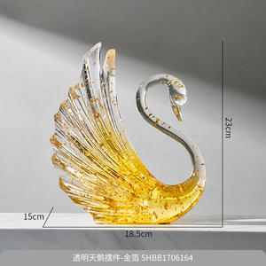 Adorno <span class=keywords><strong>de</strong></span> mesa <span class=keywords><strong>de</strong></span> cisne <span class=keywords><strong>de</strong></span> arte abstracto, sala <span class=keywords><strong>de</strong></span> estar, dormitorio, decoración <span class=keywords><strong>de</strong></span> gabinete <span class=keywords><strong>de</strong></span> TV, boda <span class=keywords><strong>de</strong></span> pareja, compromiso y inauguración <span class=keywords><strong>de</strong></span> la casa - Product Image 6