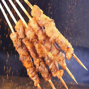 Palitos de bambú desechables para perros de maíz, brochetas lisas para barbacoa de 10 pies - Product Image 4
