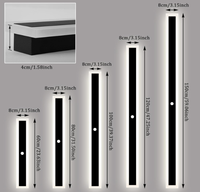 Applique murale extérieure avec détecteur de mouvement, lampe LED extérieure 110v220v IP65 résistante à l'eau, longue durée d'endurance
