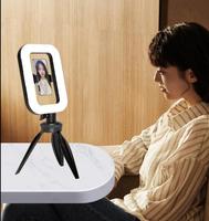 2025 nouvelle arrivée caméra remplir Smartphone vidéographie Portable Studio selfie anneau Rechargeable lumière LED Kit pour vidéoconférence