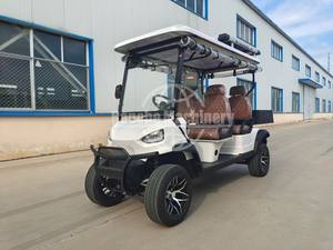 Voitures de golf électriques chinoises 6 places à batterie lithium 72V à vendre à prix de gros – Importation de véhicules à sièges arrière pour terrains de golf - Product Image 2