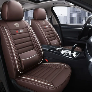 Car <strong>Seat</strong> <strong>Covers</strong> All-season Full-coverage <strong>Leather</strong> <strong>Seat</strong> <strong>Covers</strong> Simple Style New Autumn and Winter Design - Product Image 2