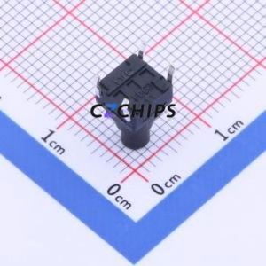 K2-1839DQ-N4SW-02 Tactile Switch Through hole Component (THT) Switch 2.5N Through Hole 6.2mm 6.2mm - Product Image 2