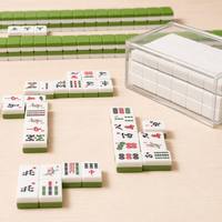 Boîte de rangement multifonctionnelle pliable en acrylique pour Mahjong américain, écologique, avec couvercle, vente chaude transfrontalière Shenghang