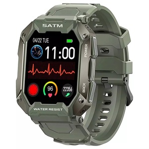 Montre intelligente C20 pour homme, étanche <span class=keywords><strong>5</strong></span> <span class=keywords><strong>ATM</strong></span> IP68, moniteur de fréquence cardiaque, tension artérielle, oxygène, fitness, sport, montre intelligente - Product Image 3