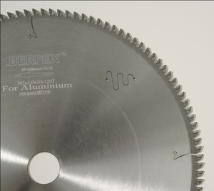 Venta al por mayor OEM de fábrica 355mm TCT hoja de sierra Circular 120T corte de aluminio Industrial 3,5mm Kerf 25,4 30mm Bore suministro personalizado - Product Image 4