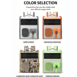 Sac à dos de transport pour animaux de compagnie, sac à dos frontal pour <span class=keywords><strong>chiens</strong></span> et chats de petite taille, vente en gros - Product Image 5