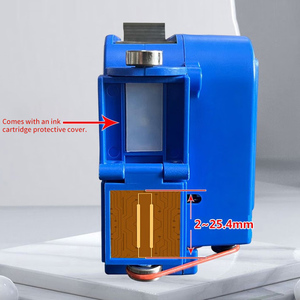 2025 Tragbarer Mini-Schnelltrocknungs-Tinten strahl drucker Handheld-Oberflächen codier maschine für Eier flasche QR-Code Chargen nummer Druck handbuch - Product Image 5