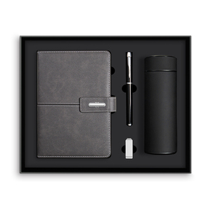 Custom Business Gift Boxes, Set for Event Promotion With Logo Box Packaging Vacuum <b>Cup</b> A5 Notebook Journal and Pen Gift Set/ - Product Image 3