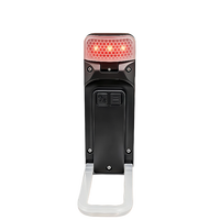 Lampu Baca Buku Clip-on dengan Penanda Buku, Lampu LED USB Isi Ulang untuk Membaca di Malam Hari