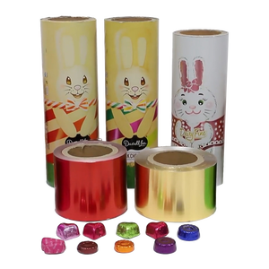 Giấy Gói Sô Cô La Bằng Nhôm In Hình Đầy Màu Sắc - Product Image 2