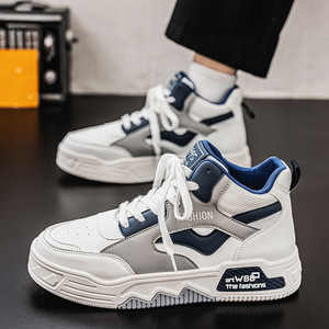 Nouvelles chaussures de sport décontractées respirantes pour hommes chaussures d'augmentation de la hauteur à semelle épaisse pour étudiants adolescents - Product Image 3