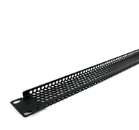 19-Inch 1U Cellular Radiatable Network Cabinet Rack Cable Management Mount Filler Panel Server Blank Panel Telecom Parts