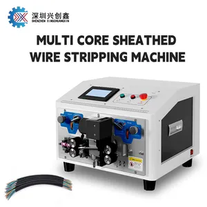 Automatic Multi Core Cable Sheathed Wire Cutting And Stripping Machine