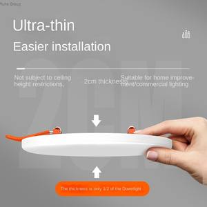 Ultra Thin Square Frameless Aluminum <b>Modern</b> Embedded <b>Ceiling</b> <b>LED</b> Panel <b>Light</b> 9W-36W Adjustable High Brightness - Product Image 4