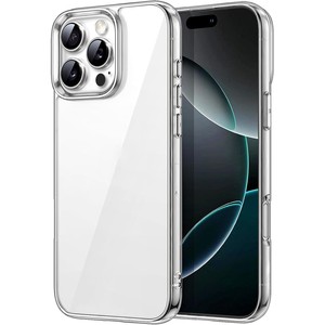 Coque transparente anti-jaunissement pour IP 16E 15 Pro Max 14 Plus 13 Mini 12 11 X XS XR <span class=keywords><strong>SE</strong></span> 2022 <span class=keywords><strong>2020</strong></span> <span class=keywords><strong>accessoires</strong></span> de couverture de téléphone - Product Image 1