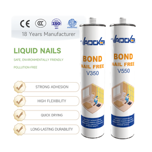 Colle adhésive sans clou <span class=keywords><strong>SBS</strong></span> |   Adhésif de construction haute résistance pour terrasse en WPC, revêtement de sol stratifié, panneau en PVC, toiture métallique OEM ODM - Product Image 3