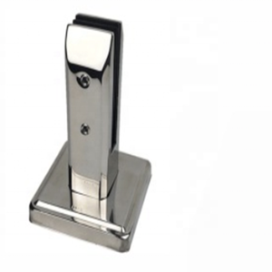 Spigot de <span class=keywords><strong>fixation</strong></span> pour garde-corps de piscine en <span class=keywords><strong>verre</strong></span>, noir mat, acier inoxydable SS304 316 2205, haute qualité, le plus vendu |   <span class=keywords><strong>Pince</strong></span> à <span class=keywords><strong>verre</strong></span> extérieure antirouille - Product Image 2