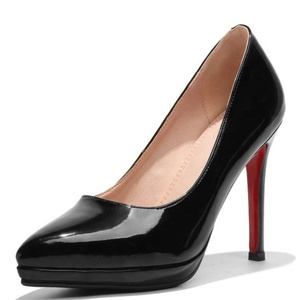 Chaussures classiques à talons hauts pour femmes, plateformes de 6 pouces, sexy, à talons aiguilles, bout pointu, escarpins de soirée basiques pour femmes - Product Image 2