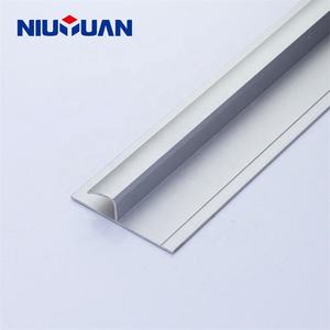 NIUYUAN Material de construcción de alta calidad Azulejo de aluminio anodizado a moldura de transición de piso de <span class=keywords><strong>vinilo</strong></span> - Product Image 4