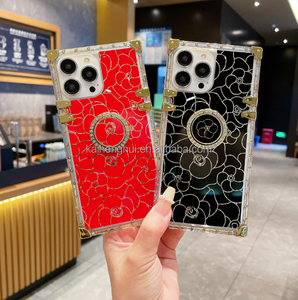 2023 nouveau porte-bague en diamant fleur fantaisie Bling paillettes couverture de téléphone pour tecno POVA 5 CAMON20 PRO 5g Spark10 pro/HOT30 étui - Product Image 3