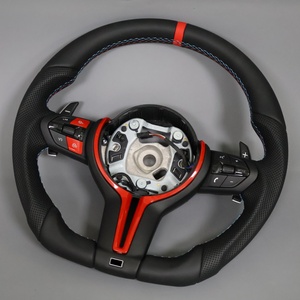 Volante Universale Rosso Personalizzato per <span class=keywords><strong>BMW</strong></span> <span class=keywords><strong>F20</strong></span> F32 F36 <span class=keywords><strong>E87</strong></span> F11 M4 F82 F16 F25 F26 F40 F44 F48 - Product Image 2