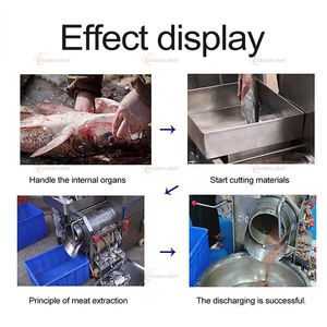 เครื่องแยกเนื้อปลาและกระดูกเครื่องแยกเ<span class=keywords><strong>น</strong></span>ื้อปูเครื่องแยกเ<span class=keywords><strong>น</strong></span>ื้อปลาเครื่องแยกเนื้อปลากุ้งแบบอุตสาหกรรม - Product Image 5