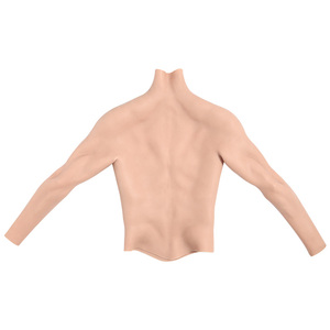 Combinaison <span class=keywords><strong>musculaire</strong></span> réaliste en silicone de qualité supérieure pour hommes et femmes, version améliorée, forme de poitrine - Product Image 3