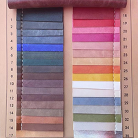2,0mm Retro Öl wachs Rindsleder Top Layer Crazy Horse Leder Stoff Farbwechsel Sofa Leder Polster material für den Taschen gebrauch