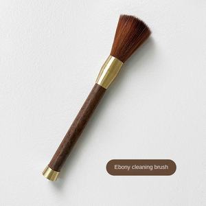 Accessoires à café multi-usages, moulin à café en bois à long manche respectueux de l'environnement, brosse à poudre, articles ménagers - Product Image 6