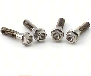 Bu lông lục giác mặt bích giá xuất xưởng, hợp kim titan <span class=keywords><strong>Gr5</strong></span> Ti6al4v cấp 5, gia công CNC - Product Image 2