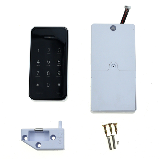 YH2197 Electronic Combination Lock Dressing Storage Cabinet Smart Lock Shoe Cabinet Office Drawer Key Cabinet Lock Pool Cue Cabi
