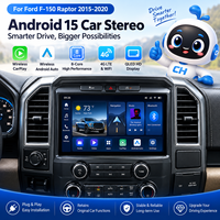 Autoradio Android 13 pouces pour Ford F150 2015-2021, lecteur DVD, navigation, Apple CarPlay, Android Auto