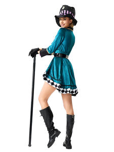 Disfraz <span class=keywords><strong>de</strong></span> Mago Adulto para Halloween 2026, Circo, Alicia, <span class=keywords><strong>Sombrerero</strong></span> <span class=keywords><strong>Loco</strong></span>, Discoteca, Entrenador <span class=keywords><strong>de</strong></span> Animales, Actuación en Escenario, Vestido para <span class=keywords><strong>Mujer</strong></span> - Product Image 3