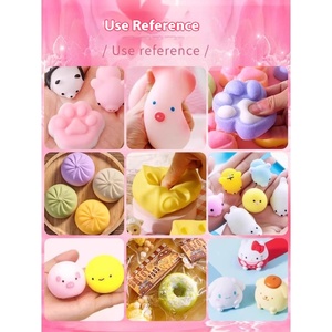 Jouet Squishy en Silicone Fait Main Style Célébrité Internet, Mignon et Décompression, Di Ai <span class=keywords><strong>Wai</strong></span> RT-01, Unisexe, à partir de 14 ans - Product Image 4