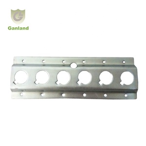 Accessoires de <span class=keywords><strong>camion</strong></span> GL-19113 3000mm x 82mm x 2mm acier galvanisé Loadloc interne suivi contrôle de cargaison O barre <span class=keywords><strong>d</strong></span>'étaiement de voie - Product Image 1