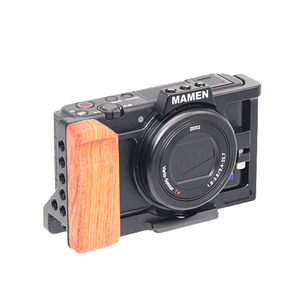 Jaula de cámara <span class=keywords><strong>ZV1</strong></span> para cámara <span class=keywords><strong>Sony</strong></span> para micrófono/empuñadura de madera ligera, creador de contenido Vlogger - Product Image 2