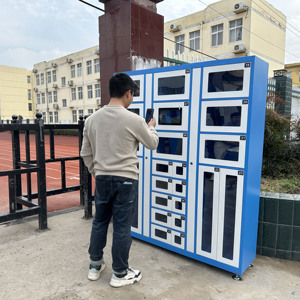 Casier intelligent à écran tactile pour <span class=keywords><strong>location</strong></span>, armoire modulaire pour le <span class=keywords><strong>stockage</strong></span> d'appareils photo, d'articles de sport et de matériel de camping - Product Image 1