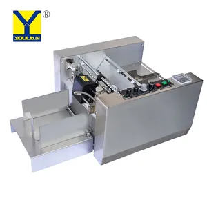 Máquina de codificación de fecha de caducidad de rueda de tinta de MY-380F, máquina de impresión de código de lote, impresora codificadora de fecha de estampación en caliente sólida
