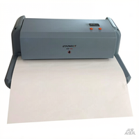 Agrafeuse électrique automatique robuste STAPNECT H390LCD à 2 têtes, capacité de 3500 agrafes et profondeur de gorge de 1 à 10 mm