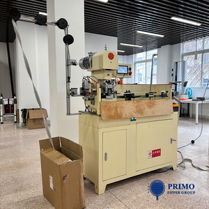 เครื่องเจาะซิปโลหะแบบอัตโนมัติเครื่องรูดซิปเลือกประเภทฟันคู่สำหรับทำซิป - Product Image 4